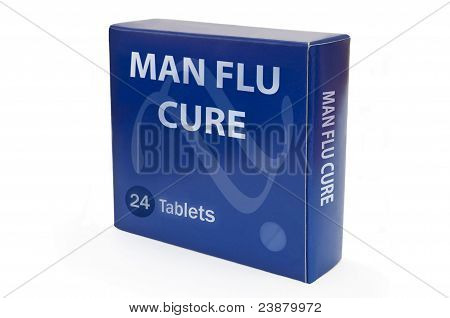 Man Flu Concept