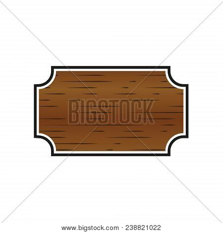 Vector Wooden Stickers Label, Wooden Sign Boards For Sale, Price And Discount Stickers, Banners, Bad