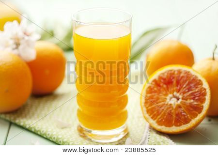 freshlly squezed orange juice