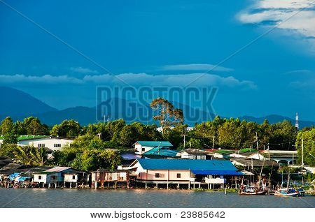 Fisherman Village i Thailand