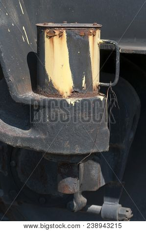 Remote Support Of The Railway Crane In The Folded Position