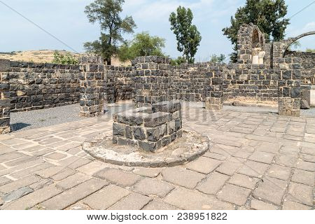 Ruins Of Kursi - A Large Byzantine 8th-century Monastery In Which Jesus Christ Performed Miracles On
