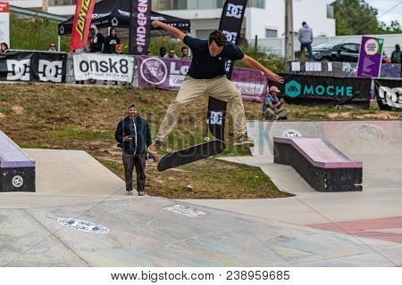 Joao Neto During The 1St Stage Dc Skate Challenge