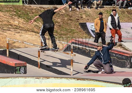 Guilherme Lima During The 1St Stage Dc Skate Challenge