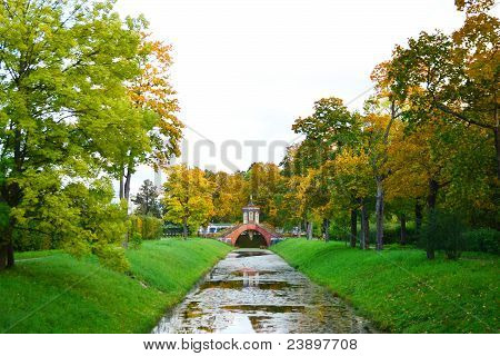 Canal in Tsarskoe Selo