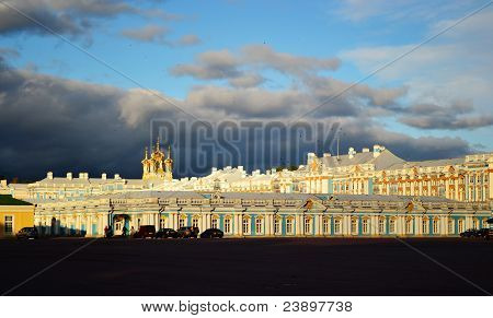 Palace in Tsarskoe Selo.