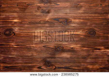 Brown Textural Background Natural Wood Close Up