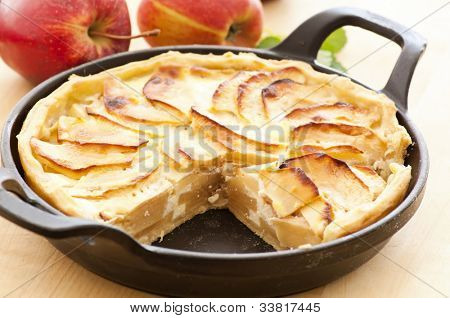 Tarte aux pommes