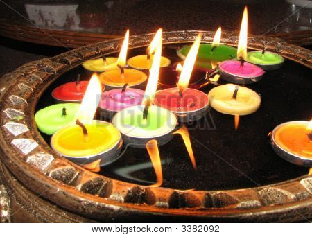 Galleggiante candele