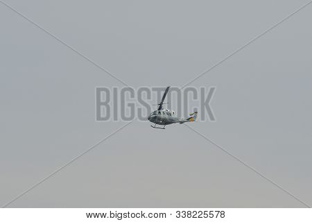 Airplane Landing At Osaka Itami Airport