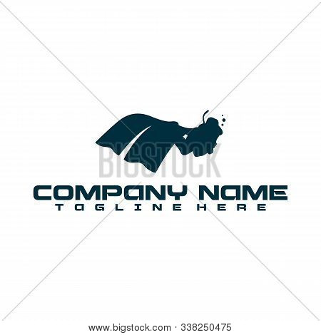 Diver Icon In Two Color Design Style. Diver Vector Icon Modern And Trendy Flat Symbol For Web Site, 