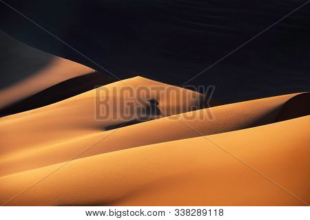 The Beautiful Shapes Of Lur Desert In Iran