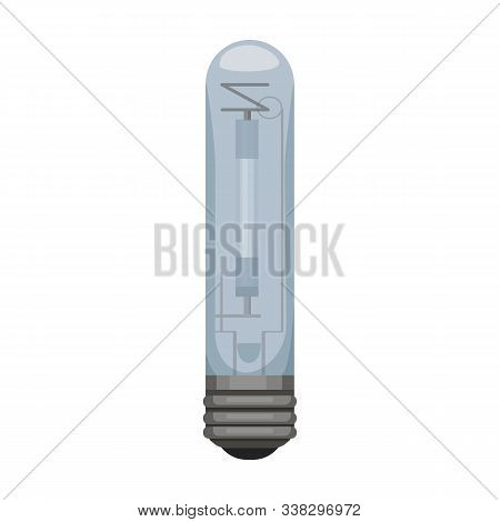 Iight Bulb Vector Icon.cartoon Vector Icon Isolated On White Background Light Bulb.
