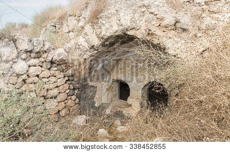 The Ruins Of The Crusader Fortress - Templar - Toron Des Chevaliers Of The 12th Century. Captured An