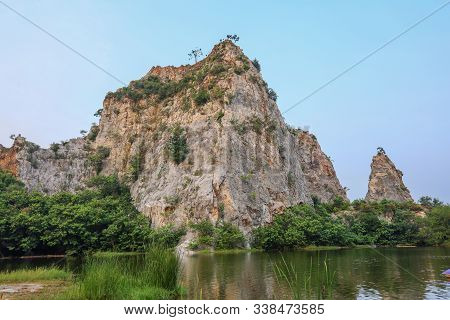 View Of The Mountain And Nature Park At Thailand