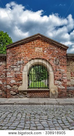 The Remah Cemetery, Or Remuh Cemetery, Also Known As The Old Jewish Cemetery Of Krakow, Located In K