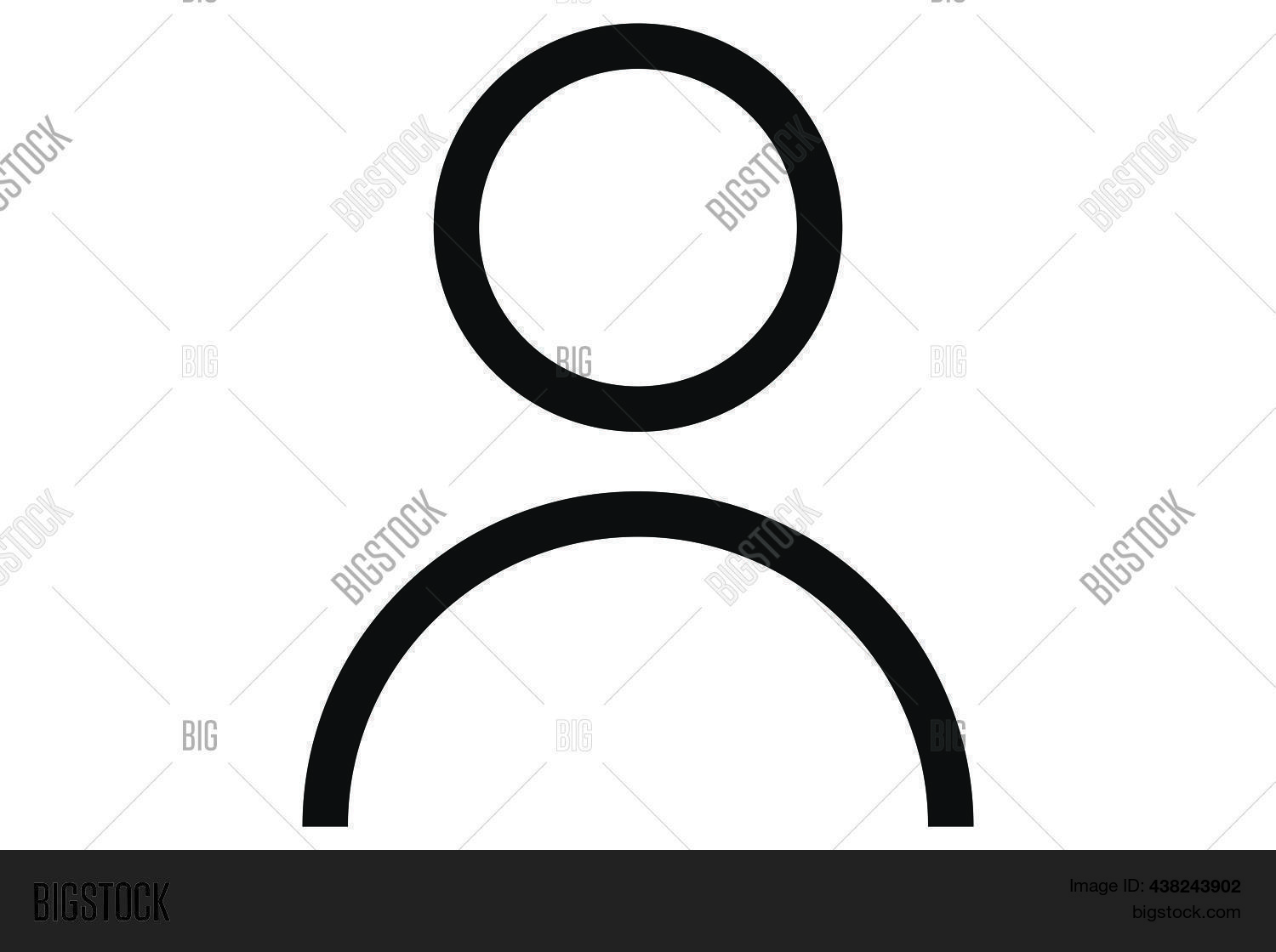 User Avatar. Outline Vector & Photo (Free Trial) | Bigstock