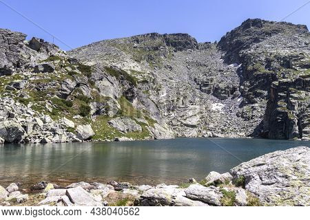 Landscape Of Rila Mountain Near The Scary Lake, Bulgaria