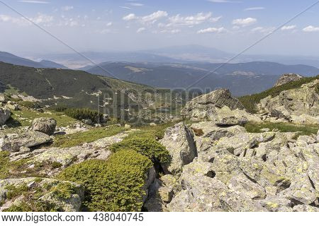 Landscape Of Rila Mountain Near The Scary Lake, Bulgaria