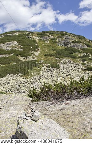 Landscape Of Rila Mountain Near The Scary Lake, Bulgaria