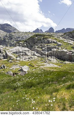 Landscape Of Rila Mountain Near The Scary Lake, Bulgaria