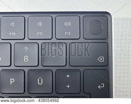 Cologne, Germany - October 01st 2021: A German Photographer Comparing And Testing The New Macbook Pr
