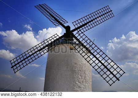 Old Mills To Process Wheat In Spain.