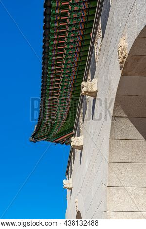 Gyeongbokgung Royal Palace Of The Joseon Dynasty In Seoul Korea