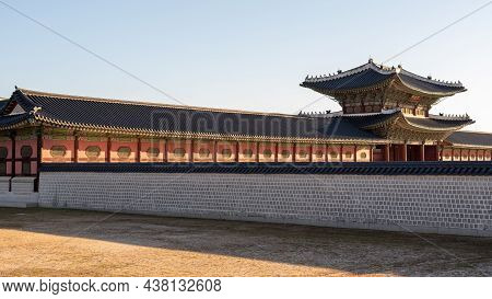 Gyeongbokgung Royal Palace Of The Joseon Dynasty In Seoul Korea