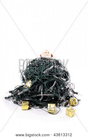 Santa fotoğrafta sorun