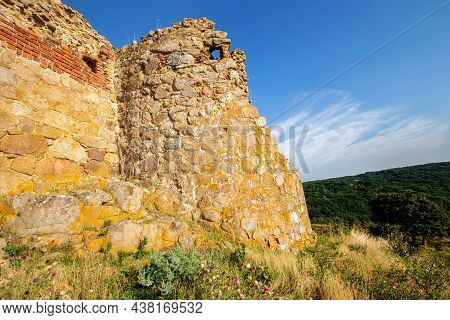 Hammershus Ruins Castle In Bornholm, Denmark Histiry