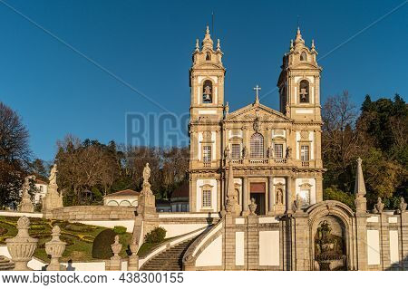 Sanctuary Of Bom Jesus Do Monte (also Known As Sanctuary Of Bom Jesus De Braga) Is Located In Tenoes