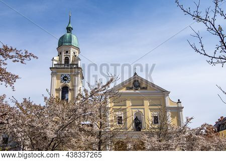 St. Joseph Is A Roman Catholic Church Located In Maxvorstadt, Munich, Bavaria, Germany.