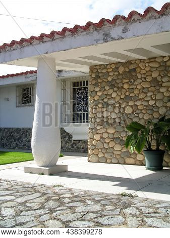 The Magnificent Architecture Of South America. Venezuela. Maracay. Colonial Style. A Picturesque Col