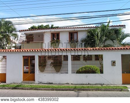 The Magnificent Architecture Of South America. Venezuela. Maracay. Colonial Style. A Picturesque Col