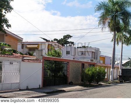The Magnificent Architecture Of South America. Venezuela. Maracay. Colonial Style. A Picturesque Col