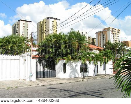 The Magnificent Architecture Of South America. Venezuela. Maracay. Colonial Style. A Picturesque Col