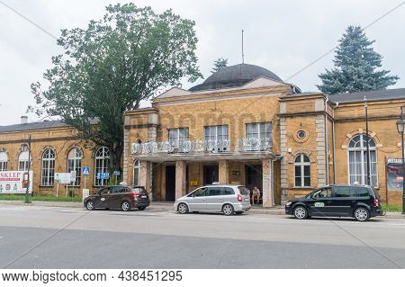 Ciechocinek, Poland - July 26, 2021: Pkp Railway Station In Ciechocinek.