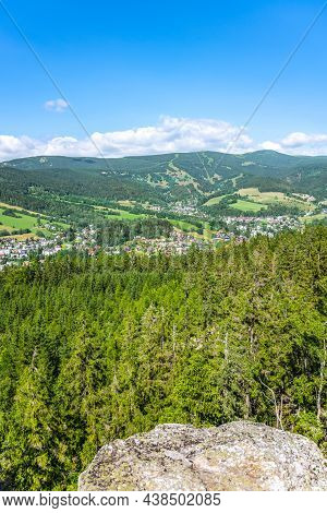 Rokytnice Nad Jizerou Valley In Giant Mountains, Krkonose National Park, Czech Republic