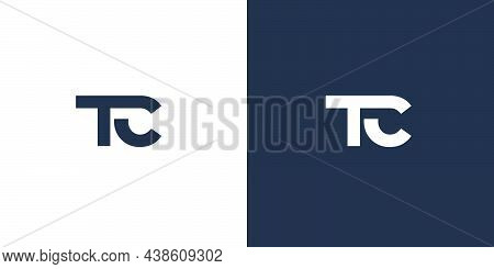 Modern And Elegant Tc Letter Initial Logo Design