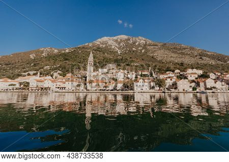 9 Nov 2018 Perast Town In The Bay Of Kotor, Montenegro- Image