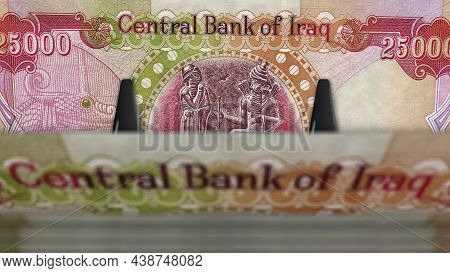 Iraq Dinar Money Banknotes Pack Illustration