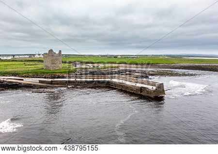 The Easky Pier And Castle In County Sligo - Republic Of Ireland