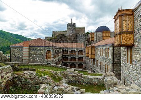 Rabati Fortress Medieval Castle Complex In Akhaltsikhe. Reconstructed Medieval Castle In Georgia. Fo