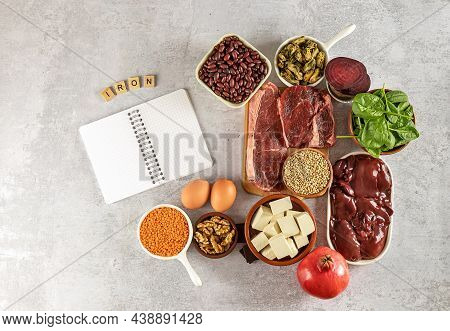 Foods High In Iron, A Great Source For Your Health, Nervous And Endocrine System, Organic Ingredient