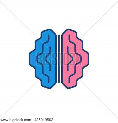 Artificial Intelligence Digital Brain Vector Colored Icon