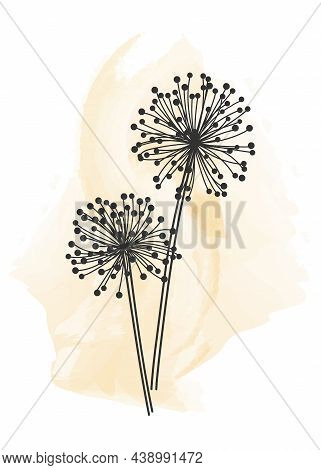 A Modern Universal Art Poster. Suitable For Greeting Cards, Posters, Holiday Cards, Corporate Cards,