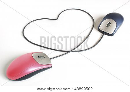 Foto di amore è in rete