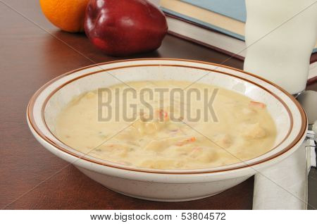 Cheesy Chicken Soup