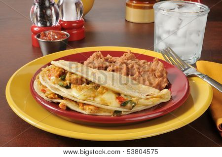 Chicken Quesadillas